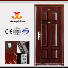 ISO9001 Main Entry Exterior Steel Security home door